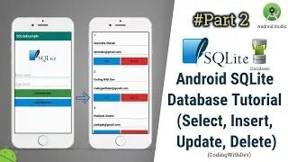 Android SQLite Tutorial | Android CRUD Tutorial with SQLite (Create, Read, Update, Delete) | #Part 2
