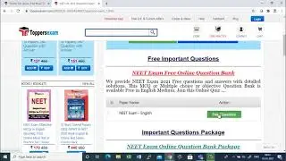 NEET 2021, Free Mock Test, Important Questions, eBook, Printed Material  Update Syllabus