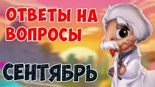ОТВЕЧАЮ НА ВОПРОСЫ ПОДПИСЧИКОВ! СЕНТЯБРЬ 2024!