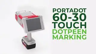 Introducing PortaDot 60-30 Touch - Portable Marking Machine | Pryor Technology