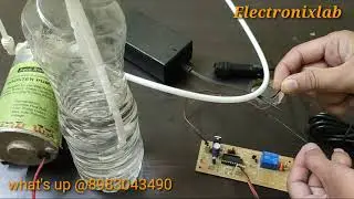 Automatic hand sanitizer circuit using photo electric sensor