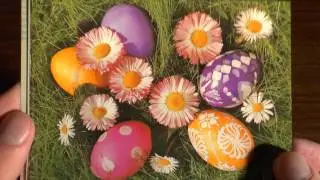 Ostern Postkarten und Aufklebern aus DDR