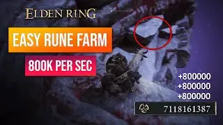 Elden Ring Rune Farm | New Rune Glitch After Patch 1.10! 800,000,000 Runes!