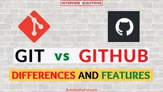 #1 Git vs GitHub | What is Git and GitHub? | Differences and Features | Interview Question