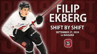 Filip Ekberg vs Niagara | Sep 27 2024 | OHL Debut