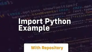 import python example