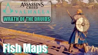 Fishing Maps - Assassin's Creed Valhalla Wrath of the Druids DLC