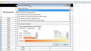 Conditional Formatting - creating New custom rule with Icon set