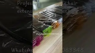 Professional invisible hair extension product factory
