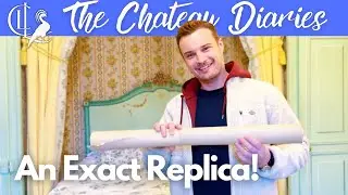 Replicating the Chateau's ORIGINAL Wallpaper with Michael Petherick! 🤩