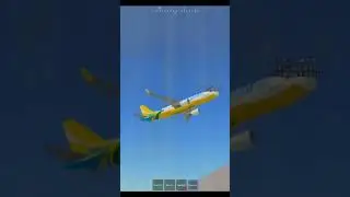 Cebu Pacific takeoff at Paphos Airport in Roblox PTFS 