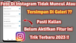 Cara mengatasi Foto instagram Tidak muncul di galeri | Cara foto ig masuk ke galeri