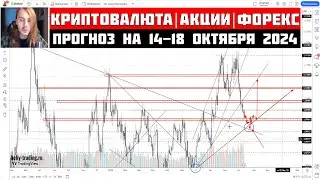 Прогноз Криптовалюты, Акций, Форекс на 14 - 18 октября 2024