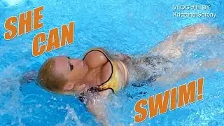 She can swim I Vlog #11 by Krisztina Sereny