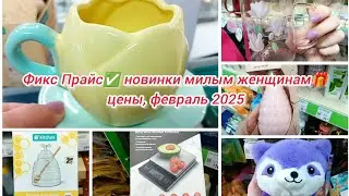 Фикс Прайс✅ новинки милым женщинам🎁 цены, февраль 2025