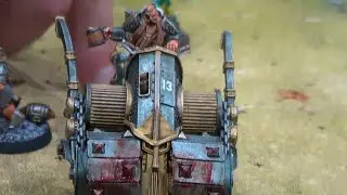 Blood Bowl. Dwarf VS Human