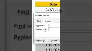Convert Date Format in Excel With East Trick