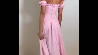 Summer Spring 2021 Women's Midi Dress Elegant Casual Sexy Fashion Cotton With Flowers Backless Off S