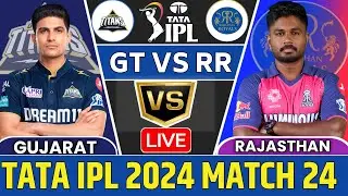 IPL 2024 Live RR vs GT Live IPL Live 24th Match | Rajasthan Royals vs Gujarat Titans | Last 5 over