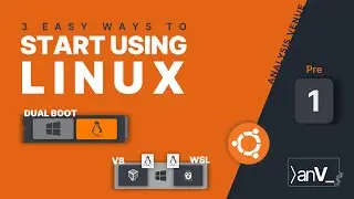 Pre1: 3 ways to getting started with Linux