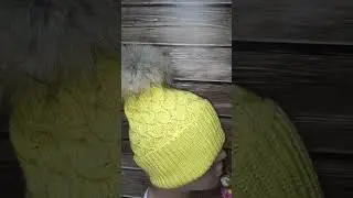 ШАПКА ИЗ МЕРИНОСОВОЙ ПРЯЖИ!!! МАСТЕР КЛАСС НА КАНАЛЕ!!!