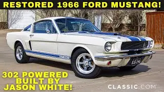 302 V8 Powered 1966 Ford Mustang Built by Jason White - SOLD by Classic.com!