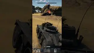 Running away in my EBR from cas and scary heavy tanks... 