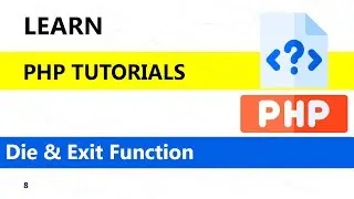 PHP Die and Exit Functions Tutorials | Php tutorials for beginners with MySQL