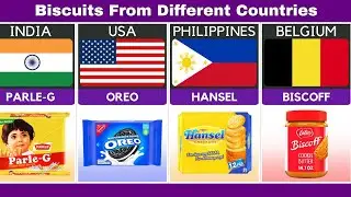 Biscuits From Different Countries
