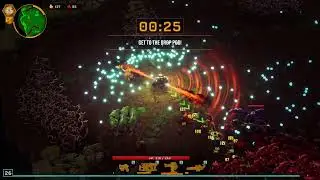 Deep Rock Galactic Survivor S01E60, Driller, Hollow Bough, Hazard 4, Collect 550 Gold, Complete the