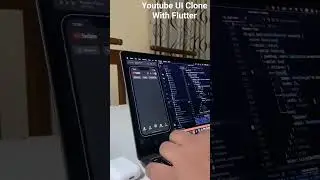 Youtube UI Clone With Flutter | coding time lapse