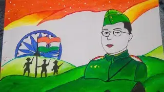 Draw the legend Subhash chandra bose |Drawing capture