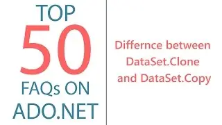 Differnce between DataSet.Clone and DataSet.Copy ?