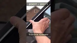 How To Remove Door Card 2007 - 2012 Camry