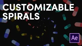 Customizable Spirals in After Effects (+free project file)