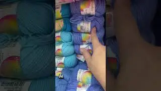 Обзор пряжи «Леонардо»потрогала,пощупала 🤗#shakirovaknit #вязаниеспицами #knitting #вязание
