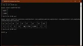 Implement Aggregate Function in Mysql-5(Practical)  #AggregateFunction  #Mysql