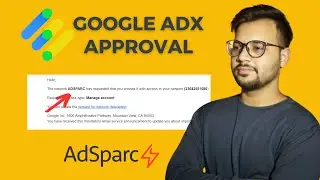 Adsparc Adx Approval | How To Get Google Adx Approval | Free Google Adx Approval 2024