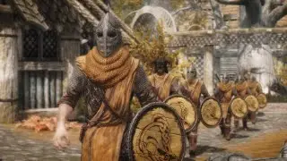 Machinima - Жизнь Стражников Скайрима