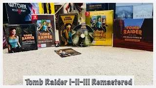 Tomb Raider I-II-III Remastered Deluxe Edition Unboxing 😍