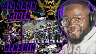 All Evil&Dark Kamen Rider Henshin&Finisher | Reaction Video | All Kamen Riders | 