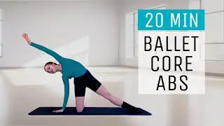 Ballet Exercises For Core Strength | 20 Min Abs Workout For Dancers - At Home Pilates, No Equipment