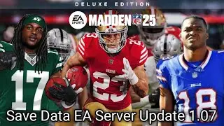 [PS4] Madden NFL 2K25 Save Data EA Server Roster Update 1.07 CUSA45435 PS4 Hen