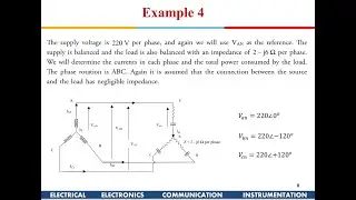 Problems and Solutions:  Three Phase AC Circuits