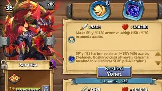 Free Serratica 😵 Best Full Defence Build / Sıfırdan Serratica kasıyoruz / Castle Clash