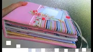 СКРАПБУКИНГ Альбом с нуля / ЧАСТЬ 1 / Обложка