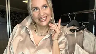Примерка одежды из атласа нашего собственного производства