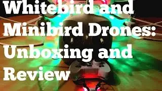 Whitebird and Minibird 2in1 Drone: Unboxing and Review