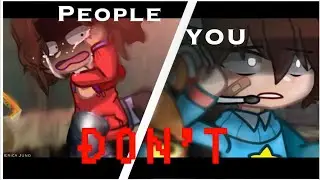 People you don't/ Gacha club meme(Fnaf Security Brech Ruin- elevator ending)/Cassie/ Gregory/ og?