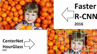 TensorFlow object detection api evolution 2016 to 2020 | Faster R-CNN to CenterNet HourGlass